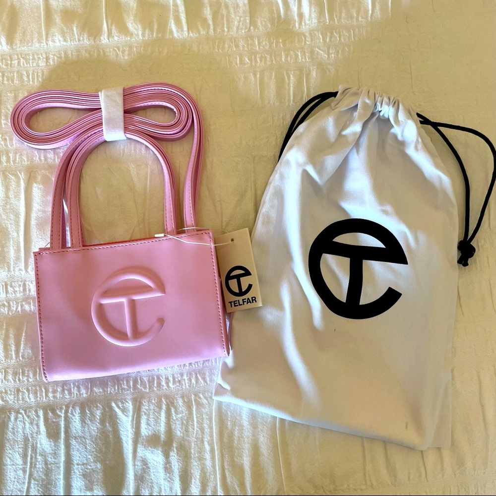 Telfar Small Bubblegum Shopping Bag